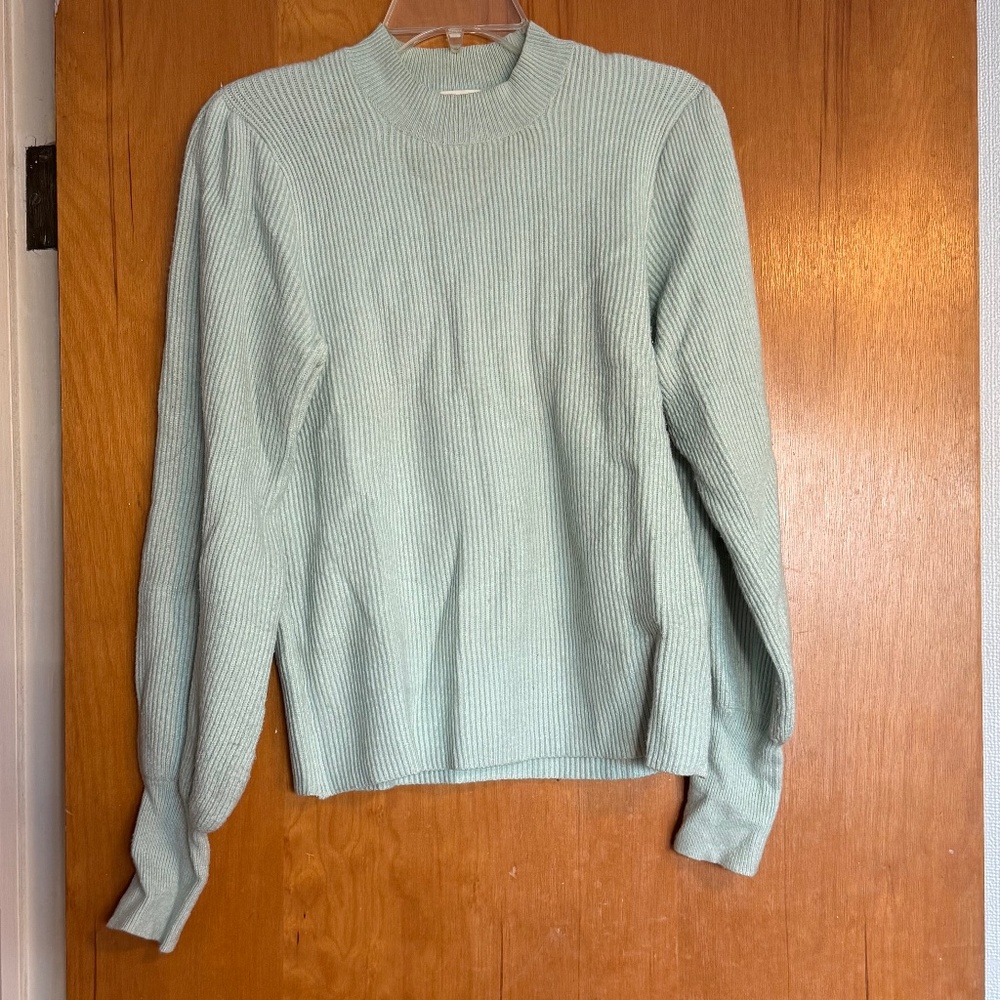 Anthropologie Balloon Sleeve Sweater